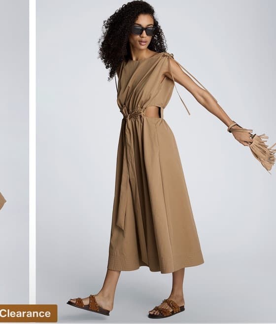Kenneth Cole Ruched Waist