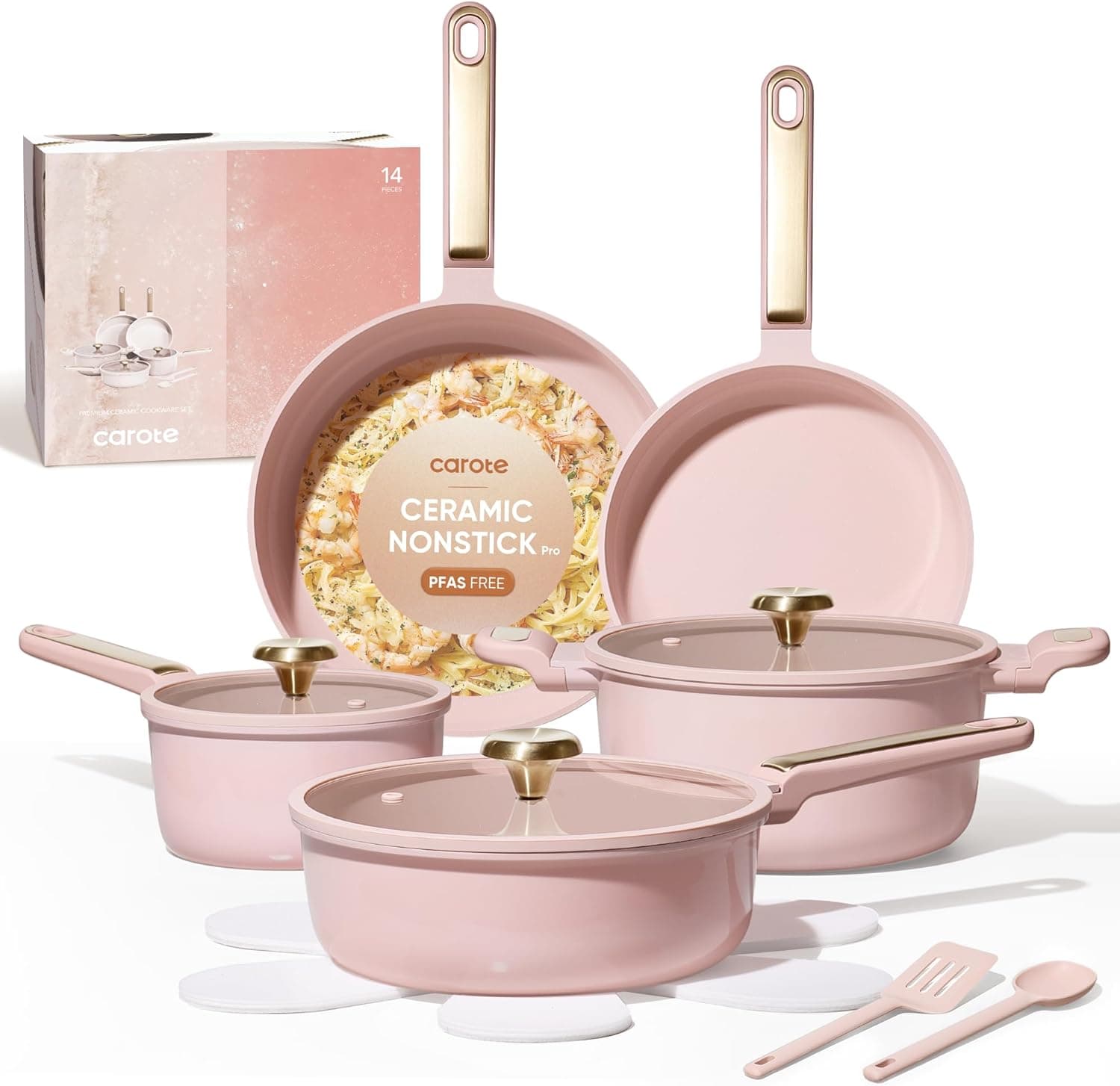 CAROTE Ceramic Cookware 14피스
