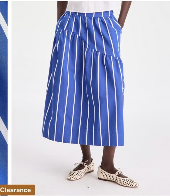 ON 34th Stella Poplin Midi