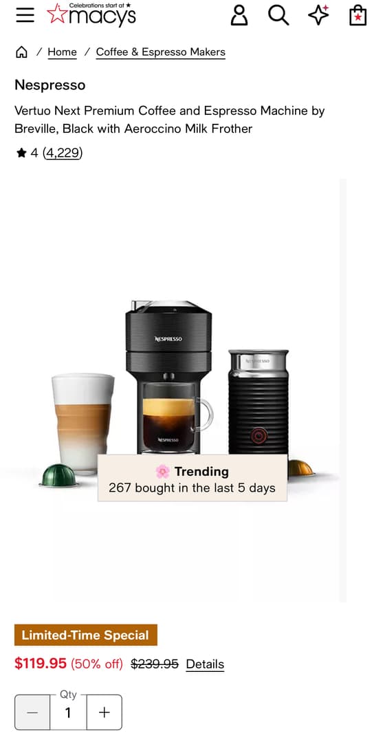 Nespresso Vertuo Next