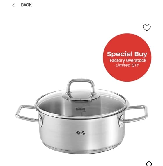 Fissler Viseo Rondeau 2.5Qt