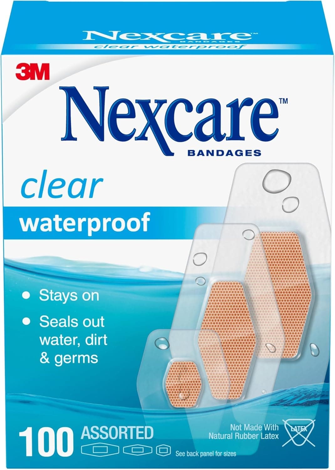 Nexcare 방수 밴디지 60개