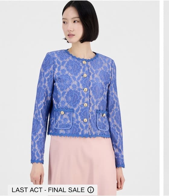 Tahari ASL Lace Jacket