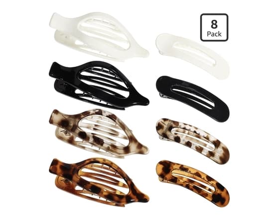 Flat Hair Clips 8개