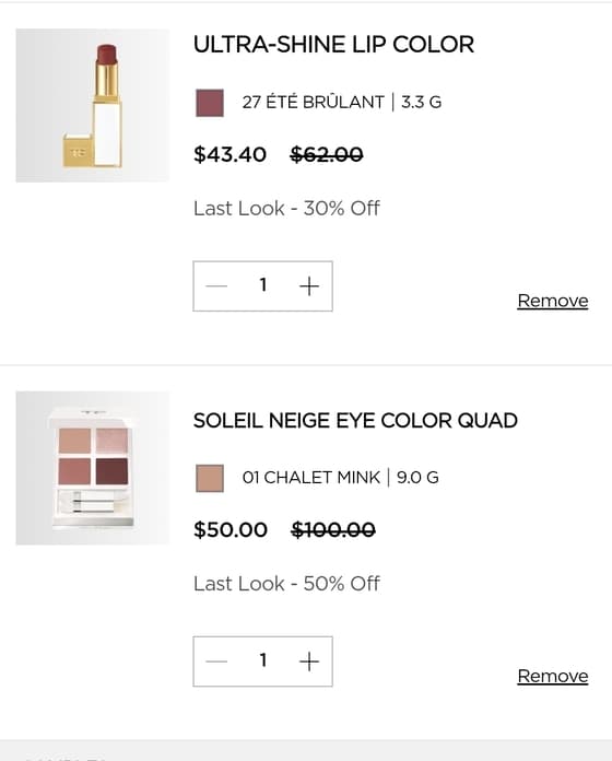 Tom Ford Soleil Neige