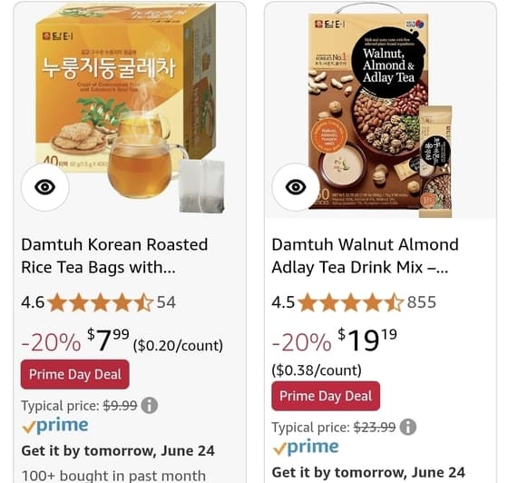 담터 보리차 50티백