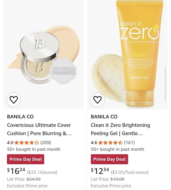 BANILA CO 커버쿠션