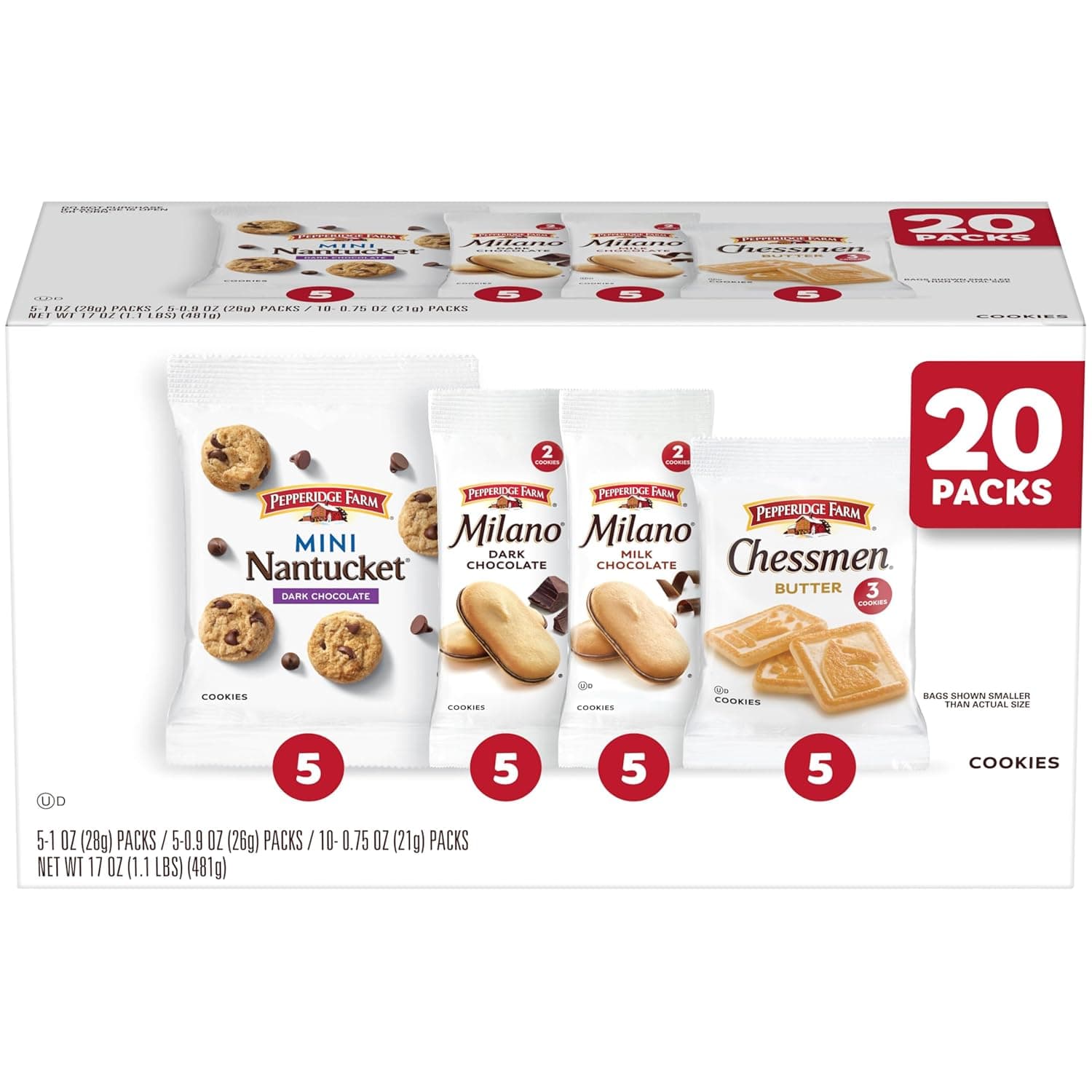 페퍼리지팜 쿠키 20pk