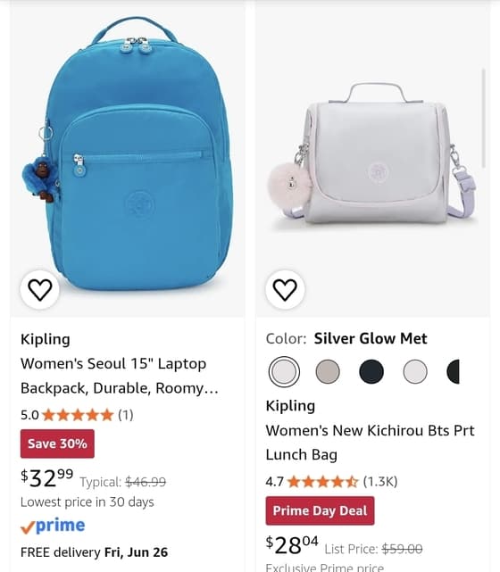 Kipling 서울 백팩