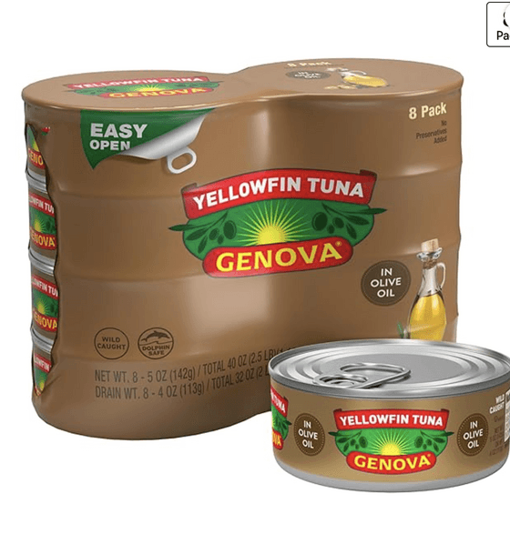 Genova 올리브 오일 참치