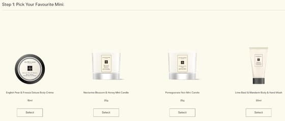 Jo Malone 사은품 이벤트