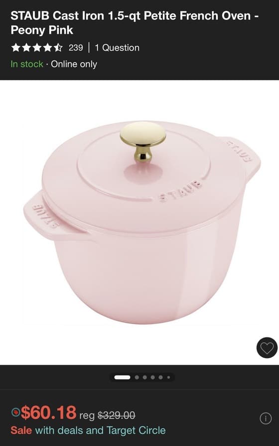 Staub Petite French Oven