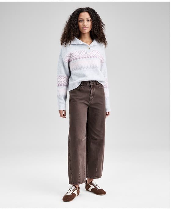 Barrel-Leg Jeans