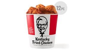 KFC 치킨 버켓 12피스