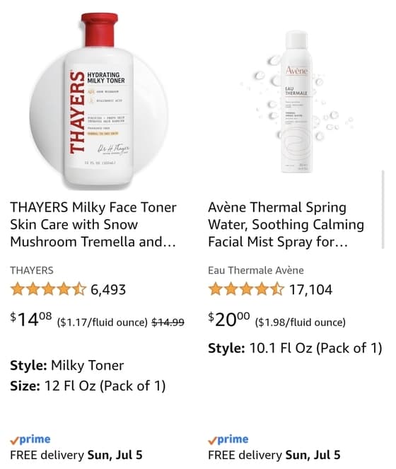 La Roche-Posay Toleriane 2개