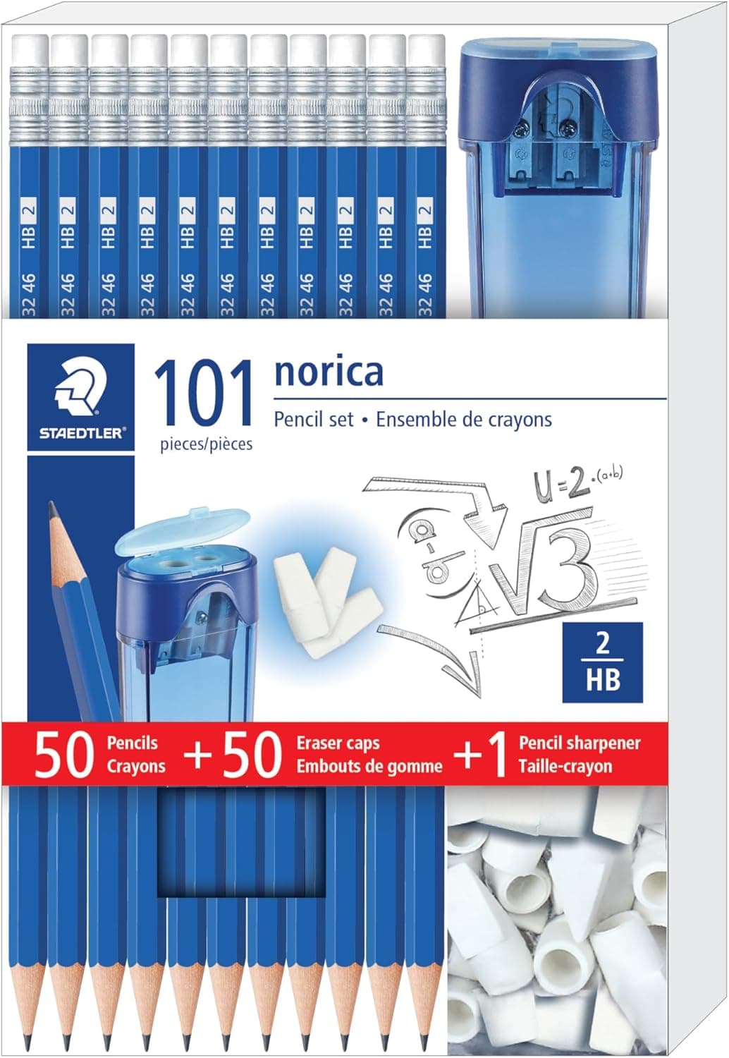 STAEDTLER Norica 연필 50개