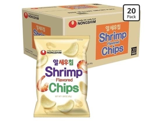 농심 알새우칩 20개