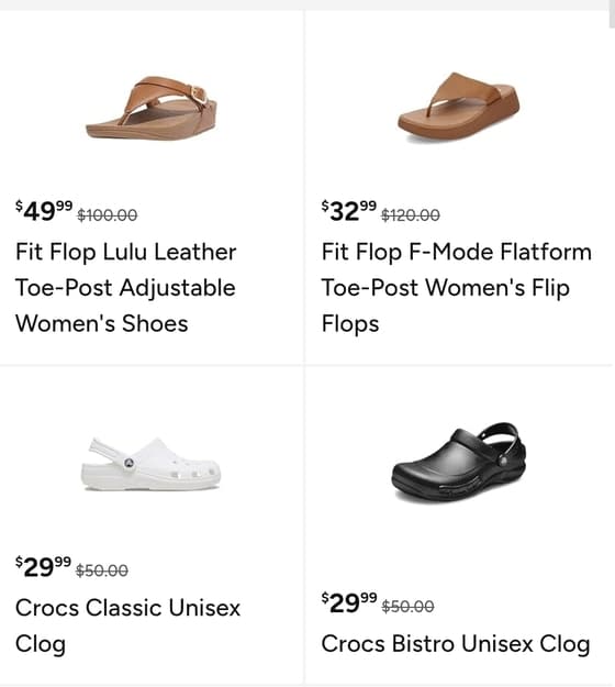 FitFlop F-Mode Flip Flops