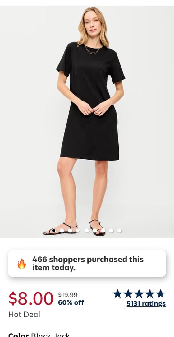 Old Navy 티셔츠 드레스