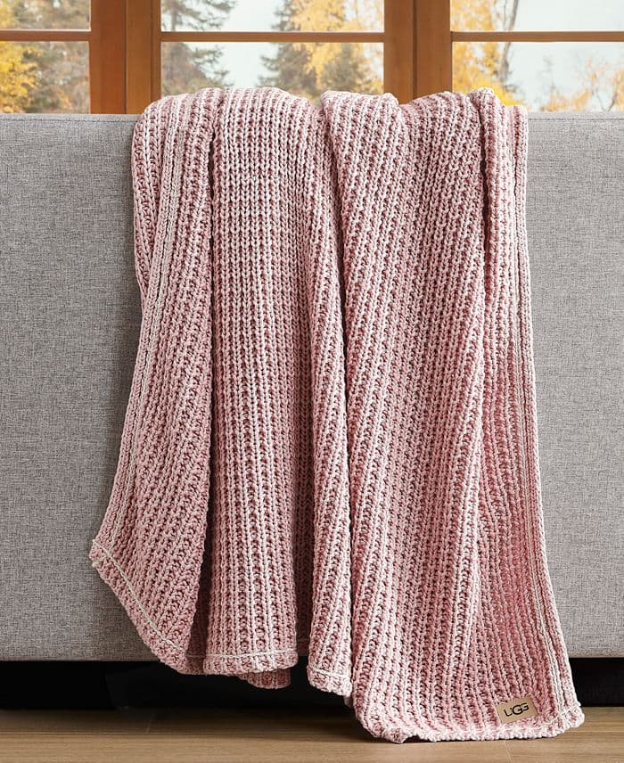 UGG Luna Waffled Throw