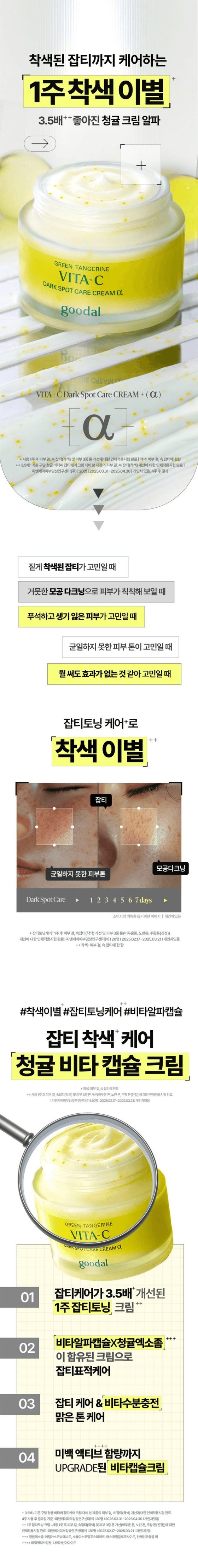 구달 청귤 비타C 크림
