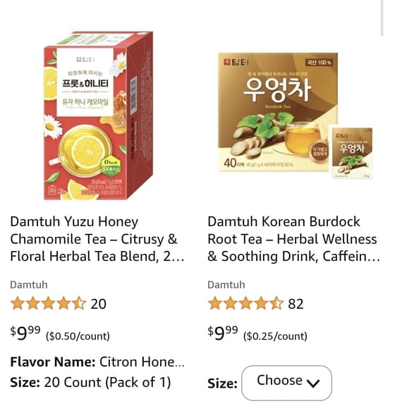 담터 보리차 50티백