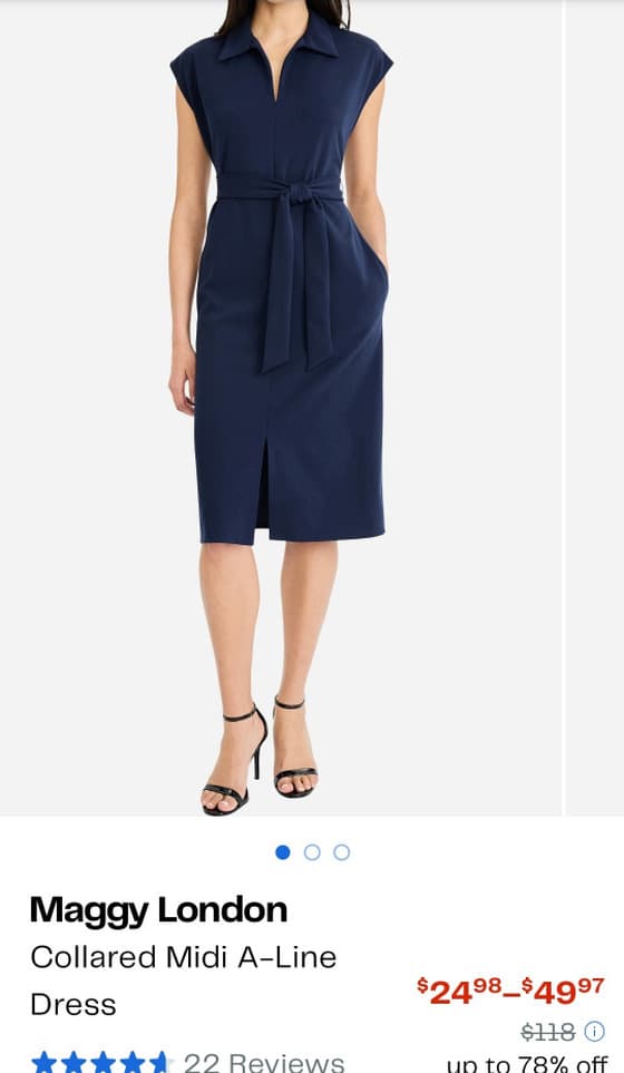 Maggy London A-Line Dress