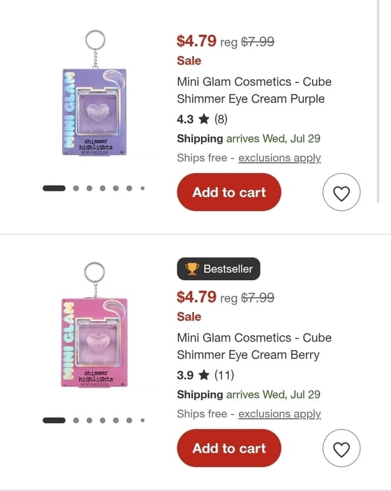 Mini Glam Cube Shimmer Eye