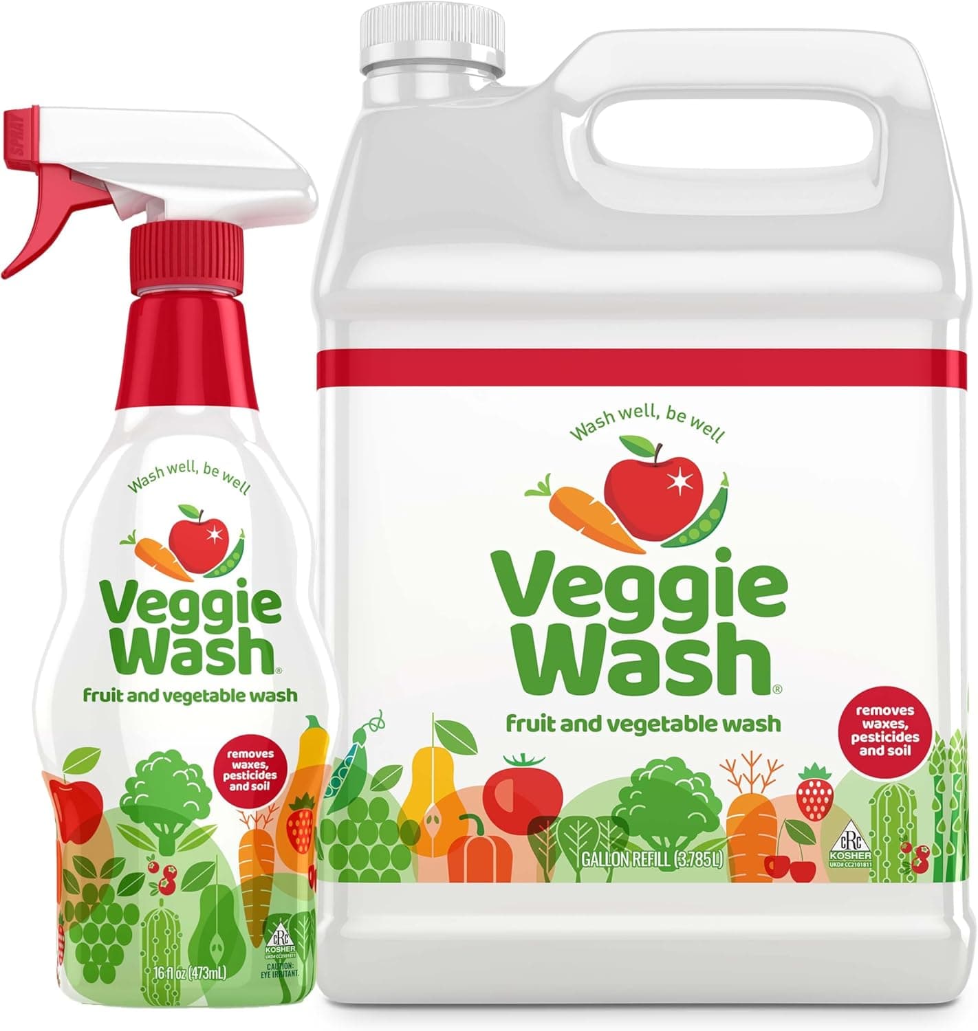 Veggie Wash 세정제 스프레이+리필