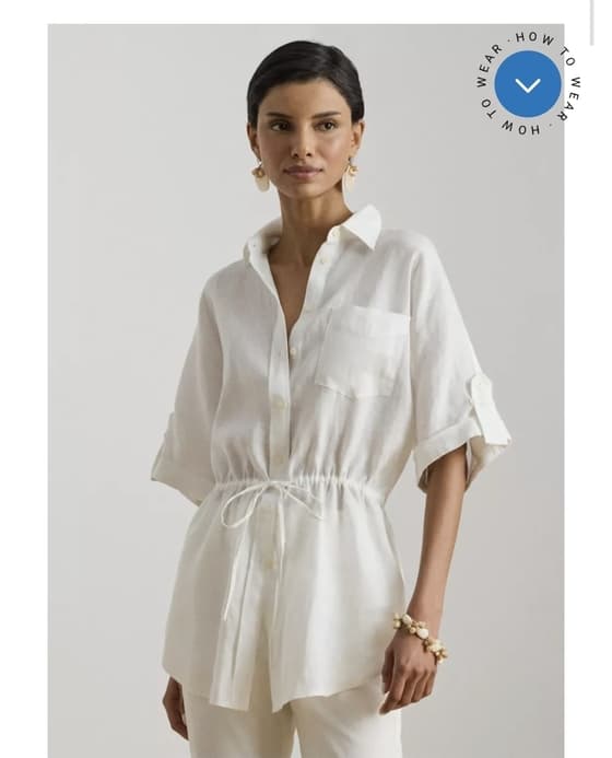 Lauren Ralph Lauren 린넨 투닉
