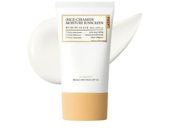 풀리 쌀 세라 수분 선스크린 SPF 50