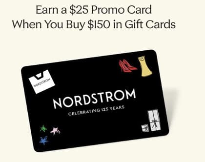 Nordstrom $150 기프트카드