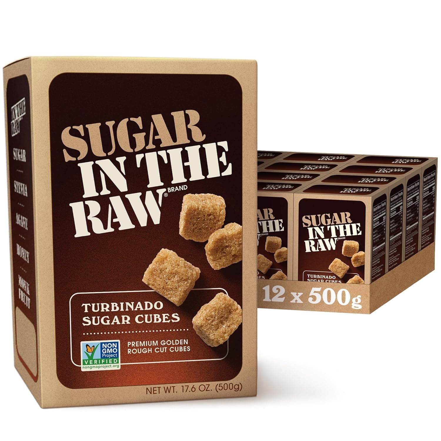 Sugar In The Raw 캔 슈가 큐브 12팩