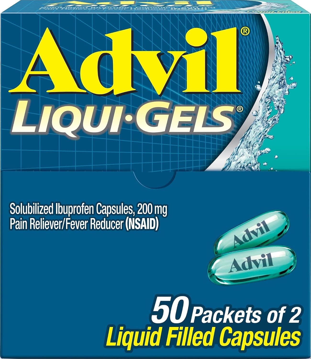 Advil Liqui-Gels 100알