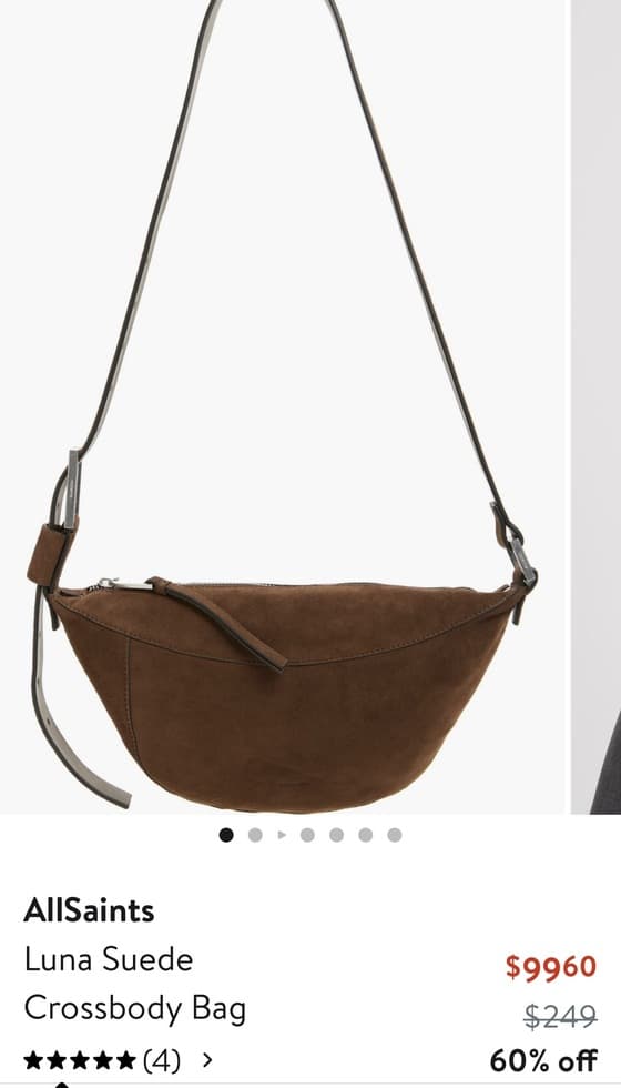 AllSaints Luna 크로스바디백
