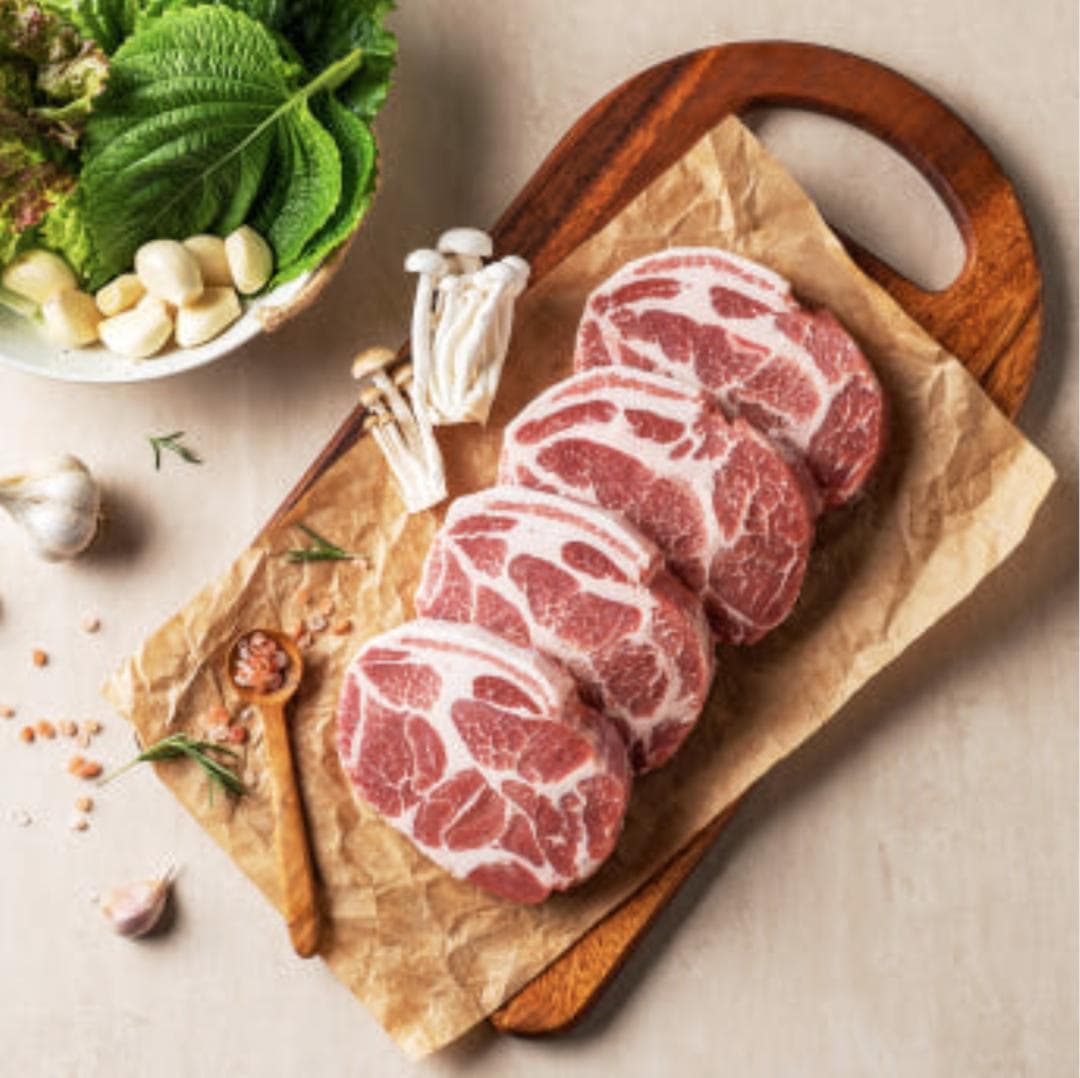 국내산 돼지 목살 1kg