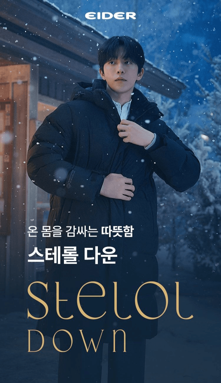 아이더 스테롤 L 구스다운
