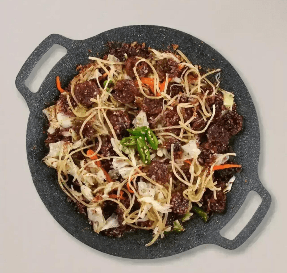 미림통통 백순대 볶음