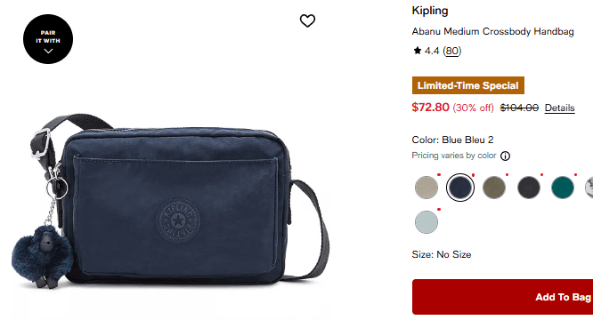Kipling 메이시스 최대 40% 할인