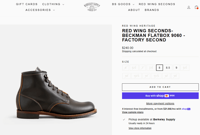 Red Wing Beckman 9423