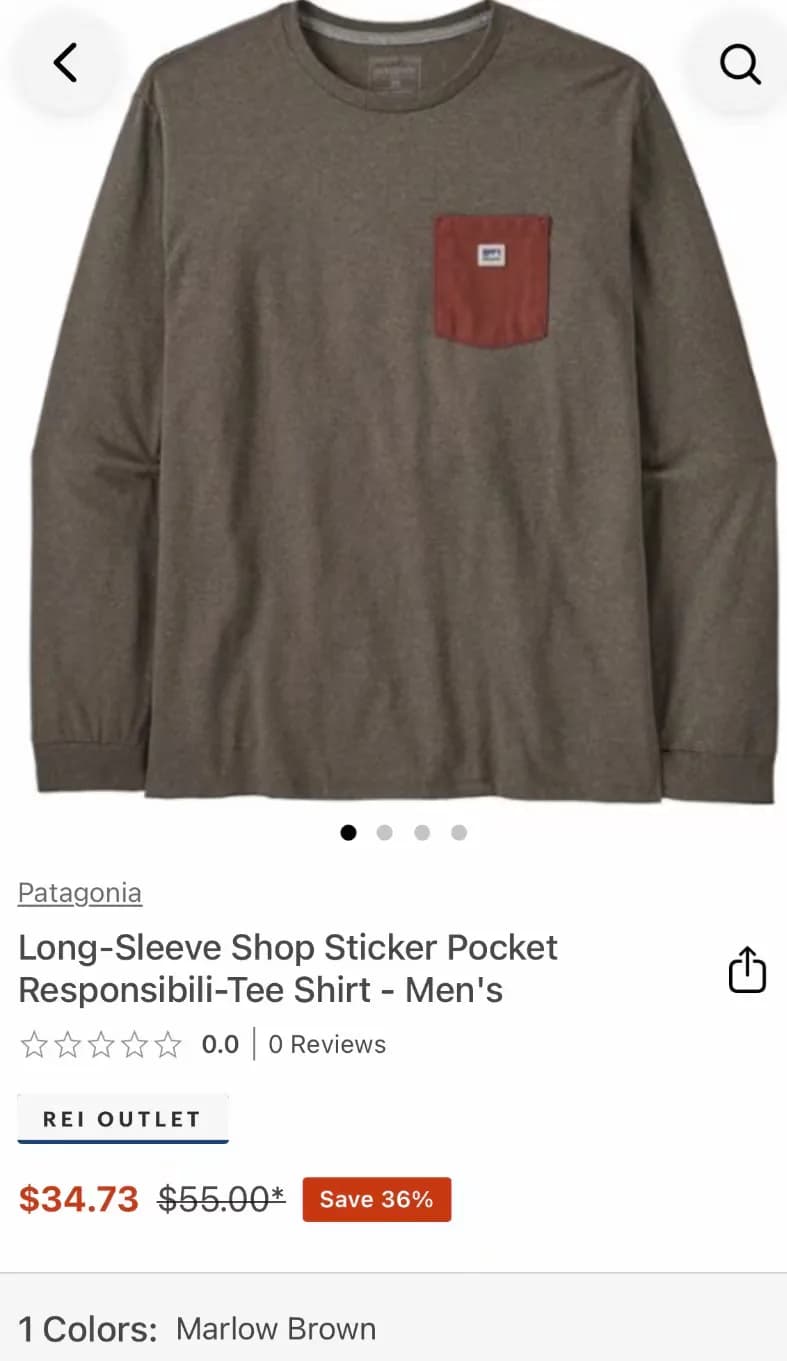 Patagonia Long-Sleeve Tee