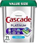Cascade Platinum 디쉬워셔 71ct