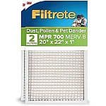 Filtrete 에어필터 20x22x1 2팩