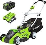 Greenworks 40V 푸시 잔디깎이