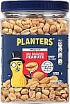 PLANTERS 무염 건조 볶은 땅콩 35oz