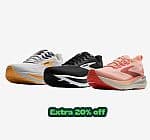 Brooks 러닝화 extra 20% off