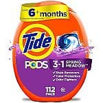 4× Tide PODS 세탁 세제 패드 112개입