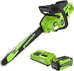 Greenworks 40V 18" 체인ソー 8Ah