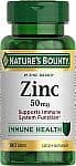 Nature's Bounty 징크 50mg 100정