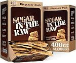 Sugar In the Raw 트르비나도 사탕수수 설탕 패킷 400개